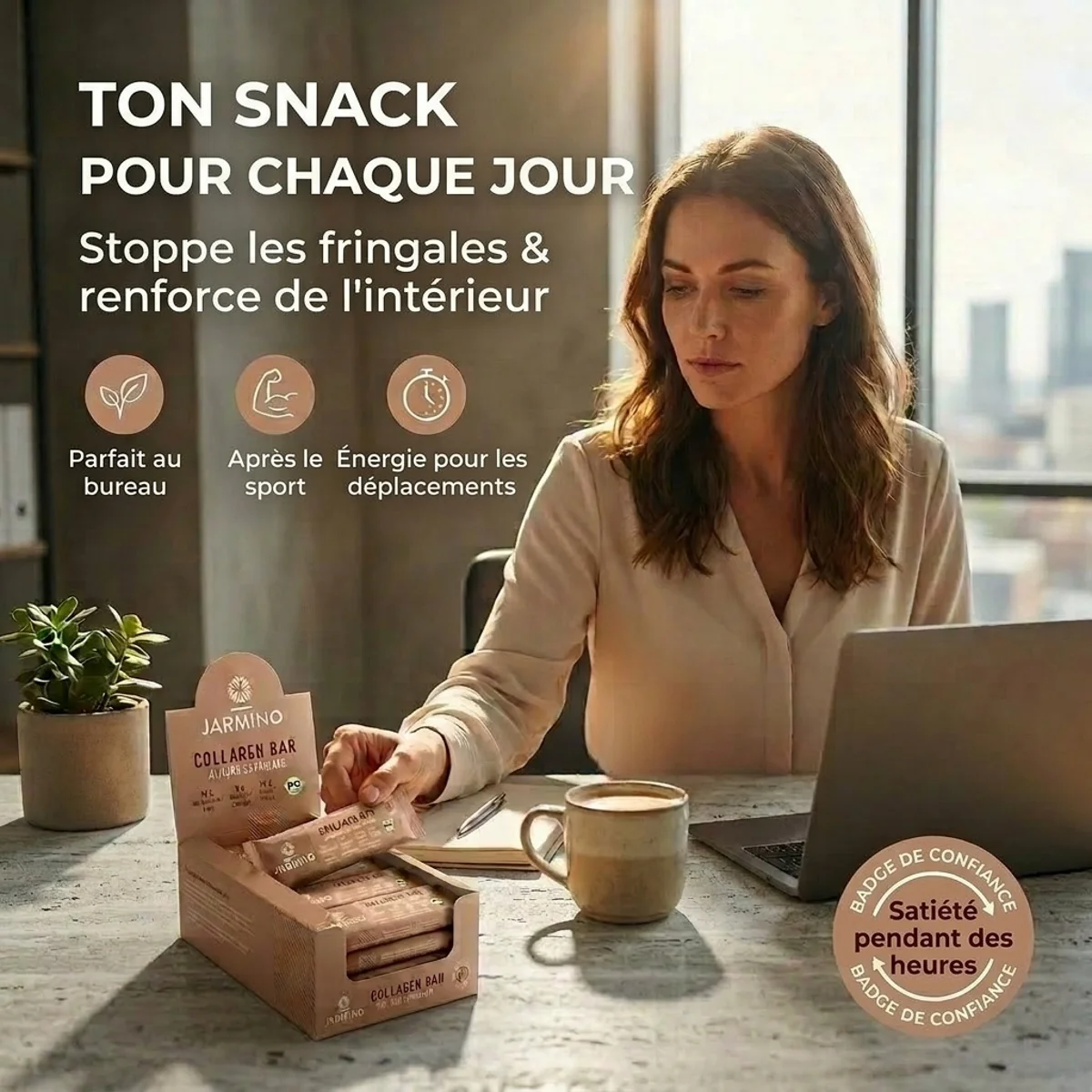 Barre de collagène saveur amande - Image 7