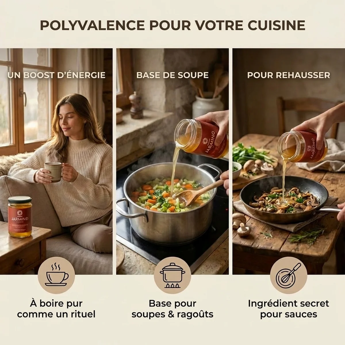 Bouillon d'os de bœuf (1x 350ml) - Image 5