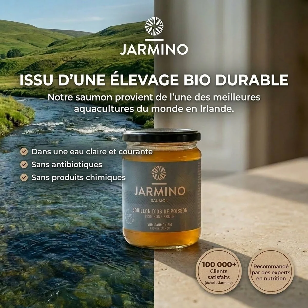 Bouillon d'os de poissons (6x 350ml) - Image 5