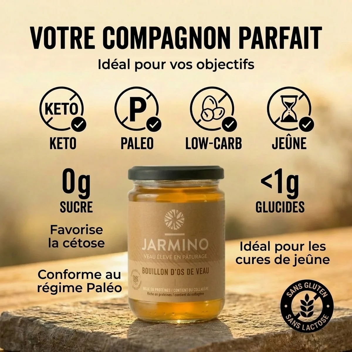 Bouillon d'os de veau (6x 350ml) - Image 4