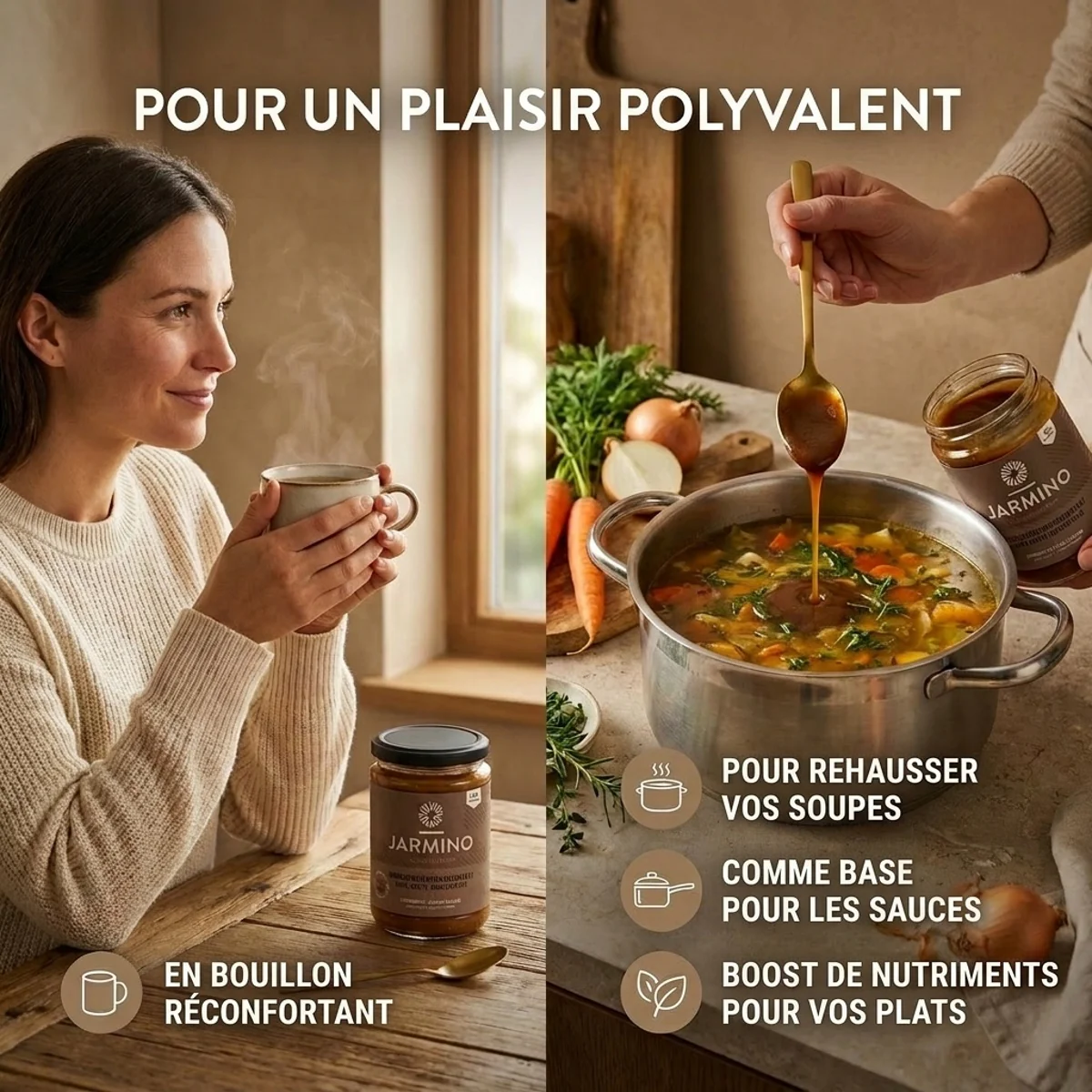 Concentré de bouillon d'os de bœuf (220g) - Image 4