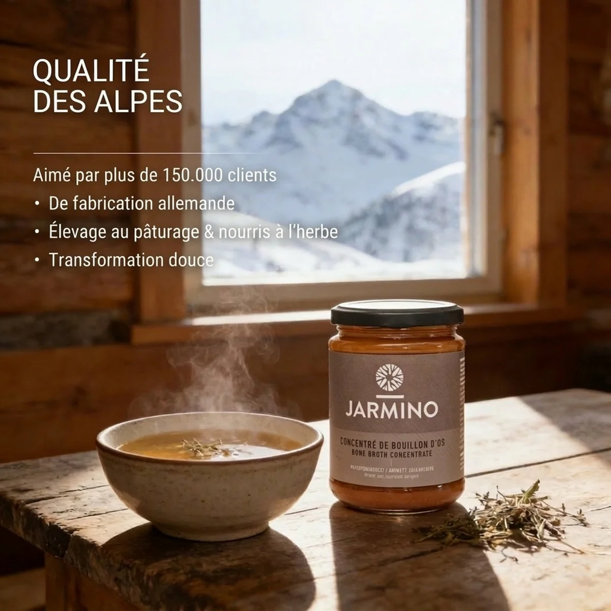 Concentré de bouillon d'os de bœuf (220g) - Image 5