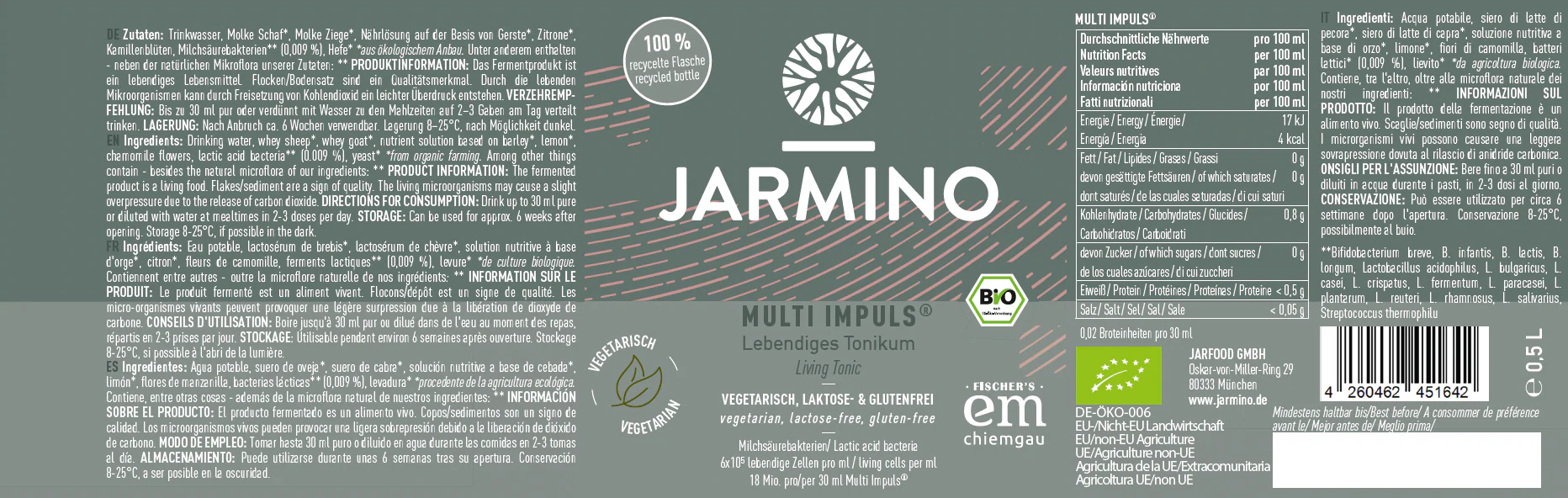 Tonique BIO Multi-Impuls® (500ml) - Image 4
